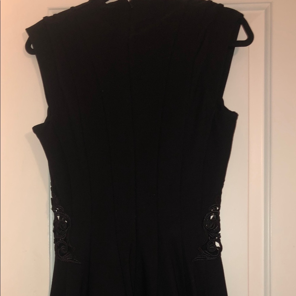 Black cocktail dress